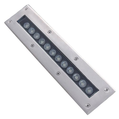 Linear Inground Flooring Spot Light Stainless Steel 15W IP67 Waterproof Led Underground Lights
